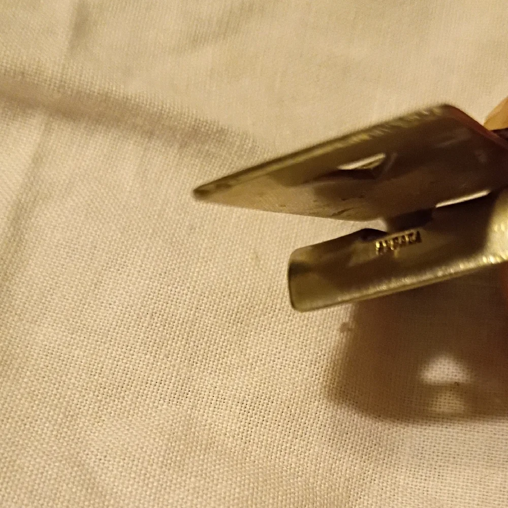 Vintage Gold and Silver Money Clip